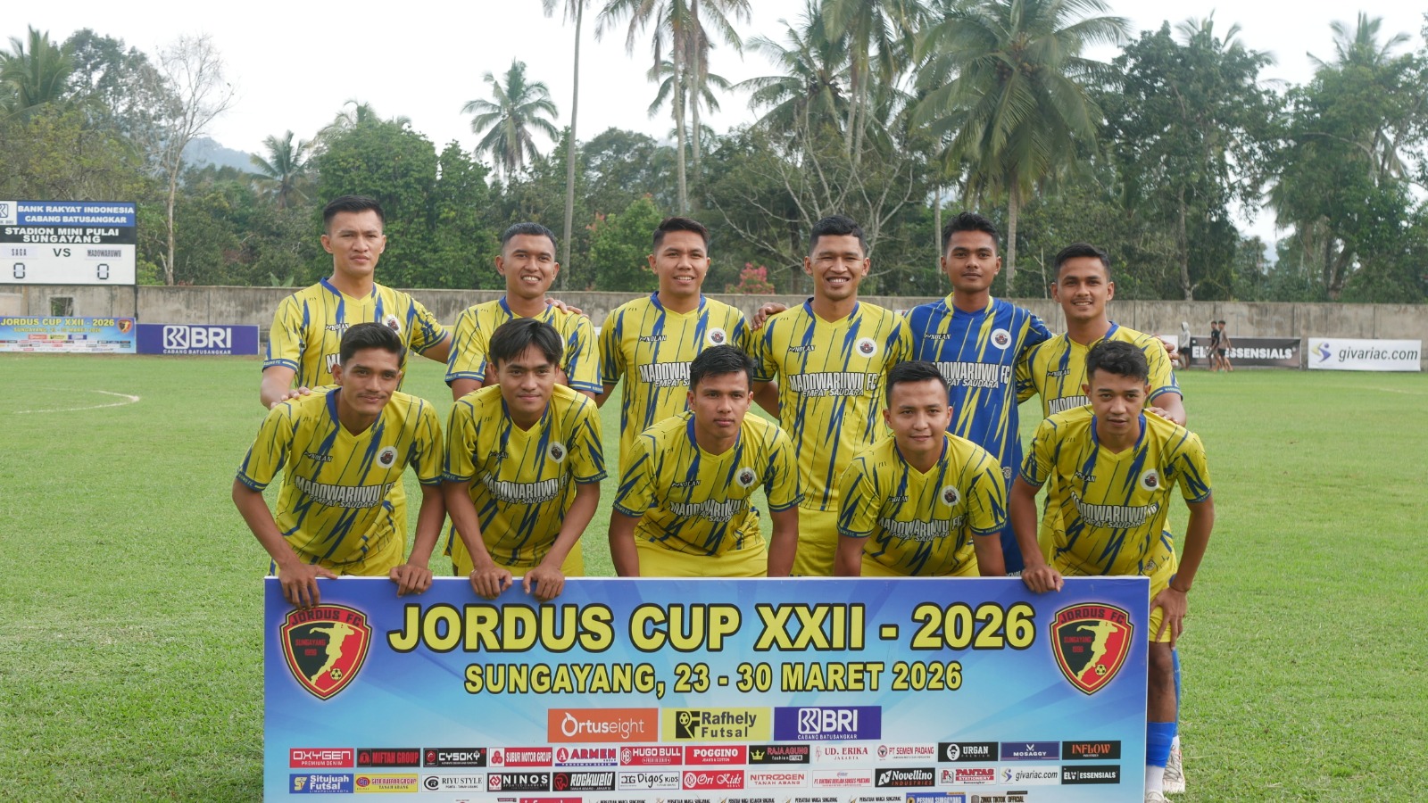 Jordus Cup ditabuh, permainan sengit